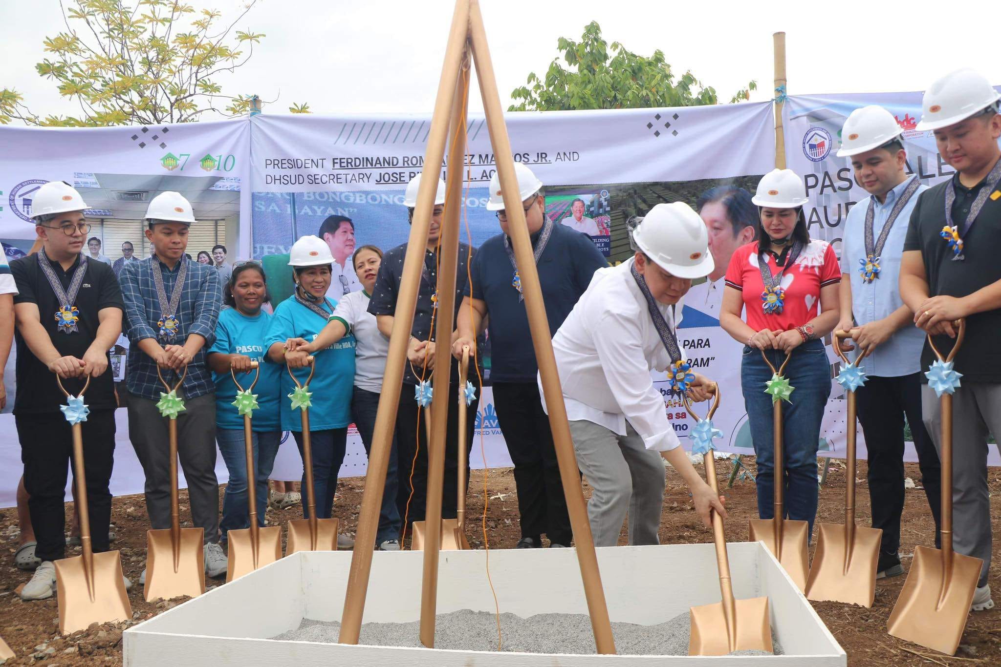 SHFC breaks ground for two ‘Pambansang Pabahay’ projects in Quezon City