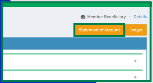 Pindutin ang "Statement of Account" button.